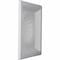 Ekena Millwork 23 7/8"W x 23 7/8"H x 5 1/2"P Shell Ceiling Tile CT24X24SH - alternate 3